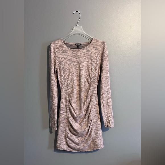 Express Dresses & Skirts - Express Women's Ruched Long Sleeve Dress